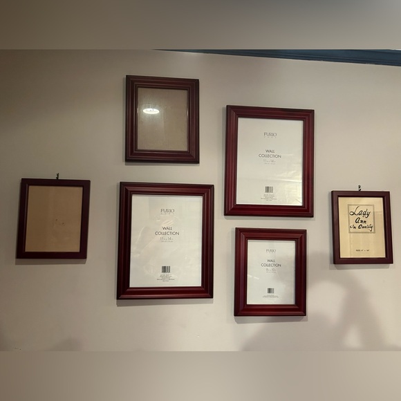 Set of 2 Cherry Wood Picture Frame 11”x14” - Picture 4 of 4